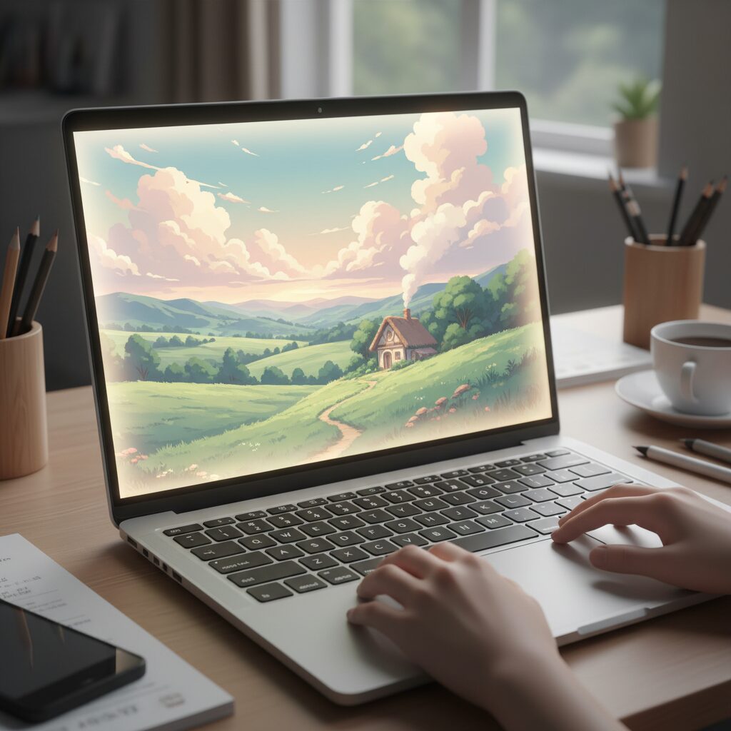 AI画像生成のイメージ