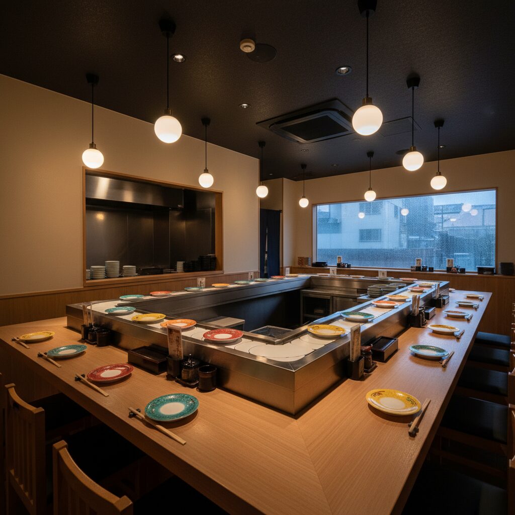 回転寿司チェーン店のイメージ